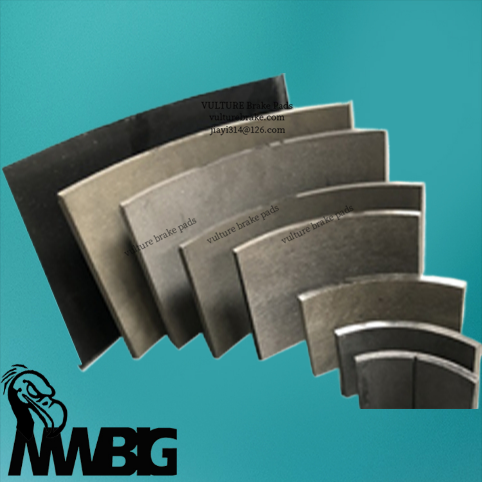 SHB250/200/150/630/710 Mesin Pertambangan plat rem pads