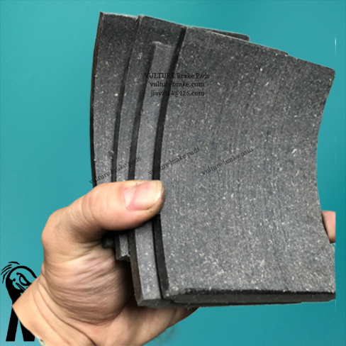 TE630  鉱山機械ブレーキライニング 産業機械ブレーキパッド