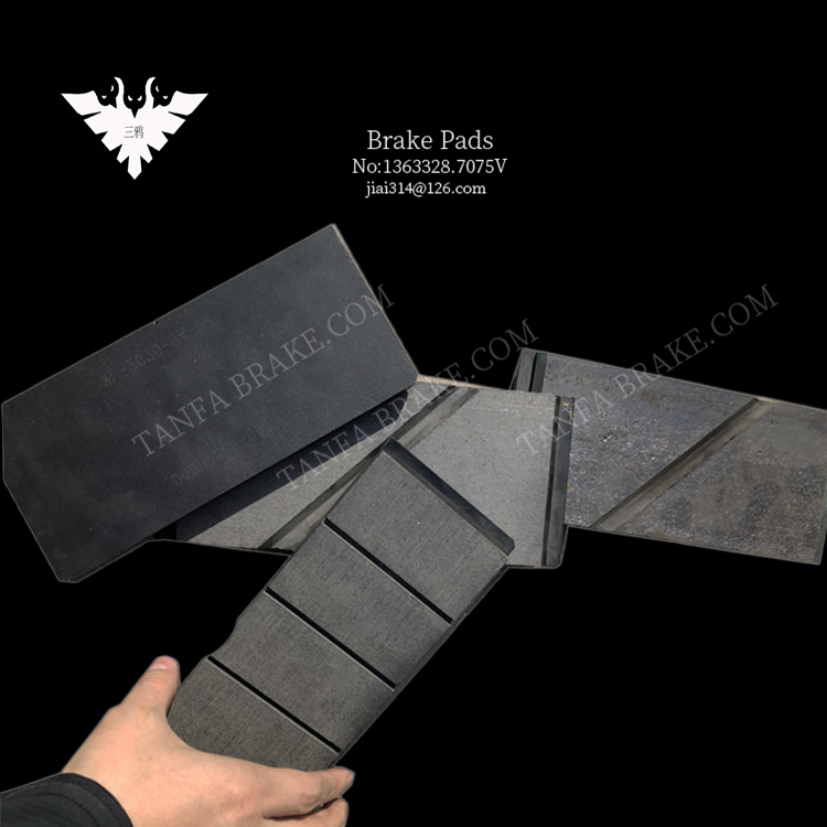 Yaw Brake Pads for Wind Turbine  tua-bin gió phanh đĩa  Đệm phanh