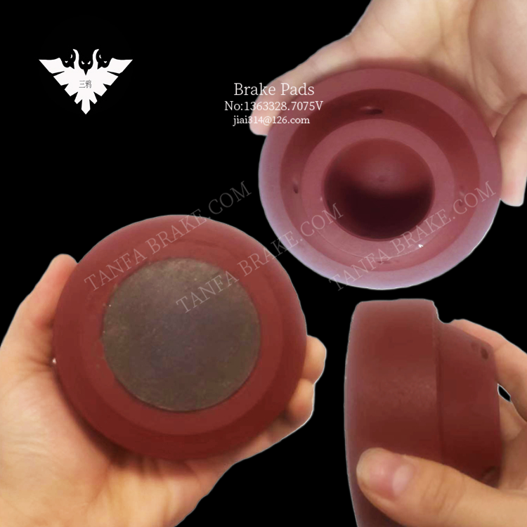 DC165-190Y DC220-105Y DC330-190Yсистем монорельсового шахтного транспорта Колодки тормозные 