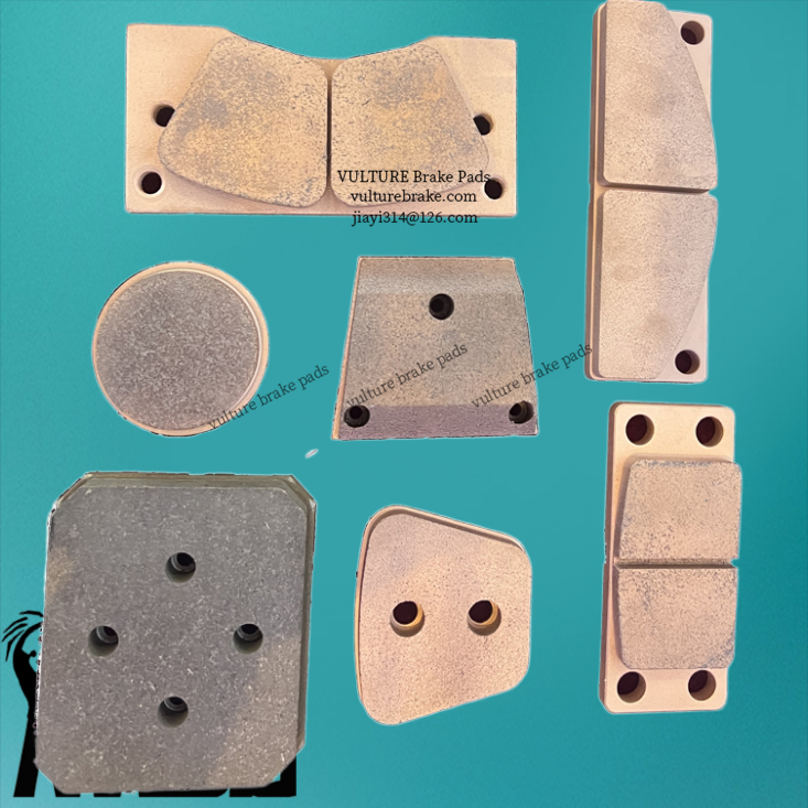 DQ20/0.5/30/0.5/50/0.5Y/70/0.5Y鉱用モノレールディーゼル機関車ブレーキパッド