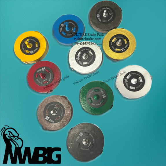 QP12.7 DBS-10 DBS DBH DBG Pneumatic brake pads manufacturers OEM Mesin Pertambangan plat rem pads